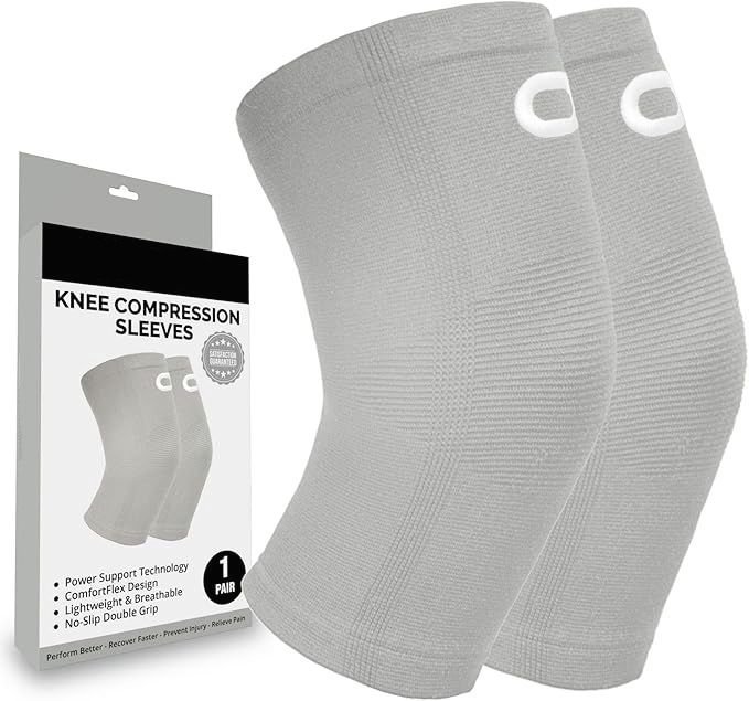 Knee Sleeve - Non-Slip Support for Sports & Workout